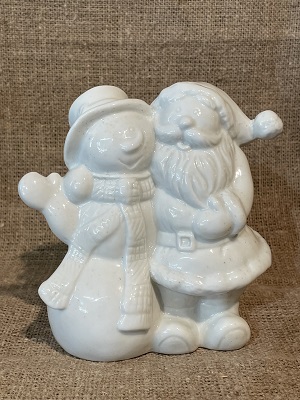 1309-3961 TOMTE OCH SNÖGUBBE 14 CM