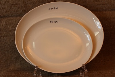 011-241 OVAL TALLRIK 22X18 CM
